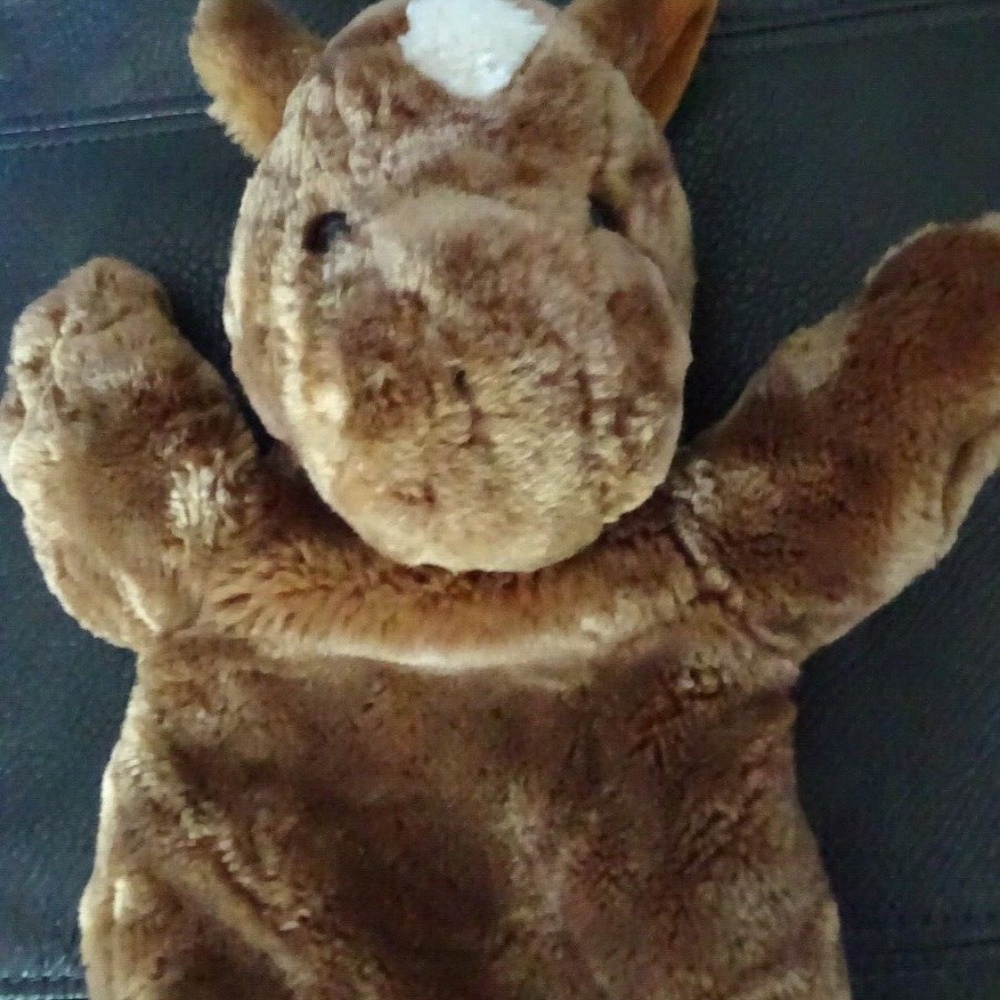 GUND KIDS FLUPPETS HORSE HAND PUPPET